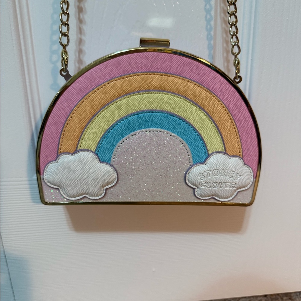 Stoney Clover Lane x Target Rainbow Crossbody Bag New Without Tag!